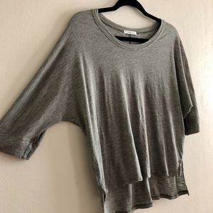 Fresh Laundry Striped Relaxed Quarter Sleeve Tee